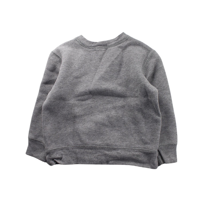 A Grey Crewneck Sweatshirts from Polo Ralph Lauren in size 3T for boy. (Back View)