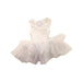 A White Sleeveless Bodysuits from iloveplum in size 6-12M for girl. (Front View)