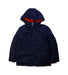 A Navy Puffer/Quilted Jackets from Polo Ralph Lauren in size 6T for boy. (Front View)