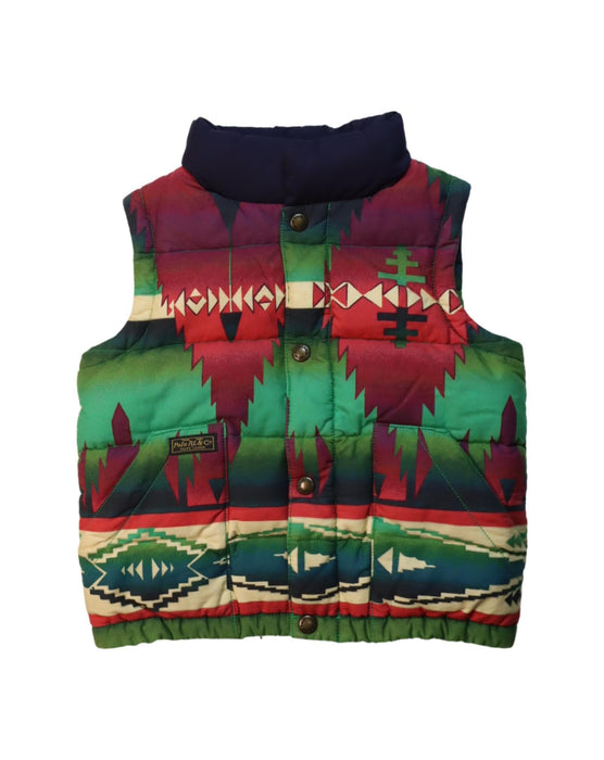 A Multicolour Outerwear Vests from Polo Ralph Lauren in size 4T for boy. (Front View)