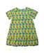A Multicolour Short Sleeve Dresses from Jim Thompson in size 5T for girl. (Front View)