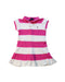 A Pink Short Sleeve Dresses from Ralph Lauren in size 2T for girl. (Front View)