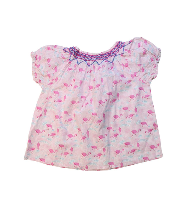 A Multicolour Short Sleeve Tops from Jojo Maman Bébé in size 18-24M for girl. (Back View)