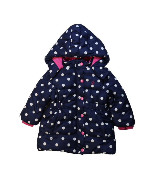 A Multicolour Puffer/Quilted Jackets from Jojo Maman Bébé in size 18-24M for girl. (Front View)
