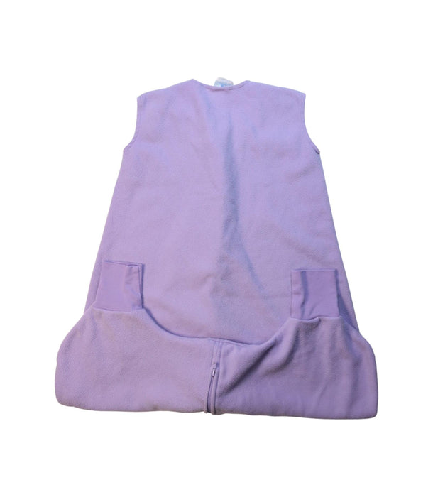 A Purple Sleepsacs from HALO in size 4T for girl. (Back View)