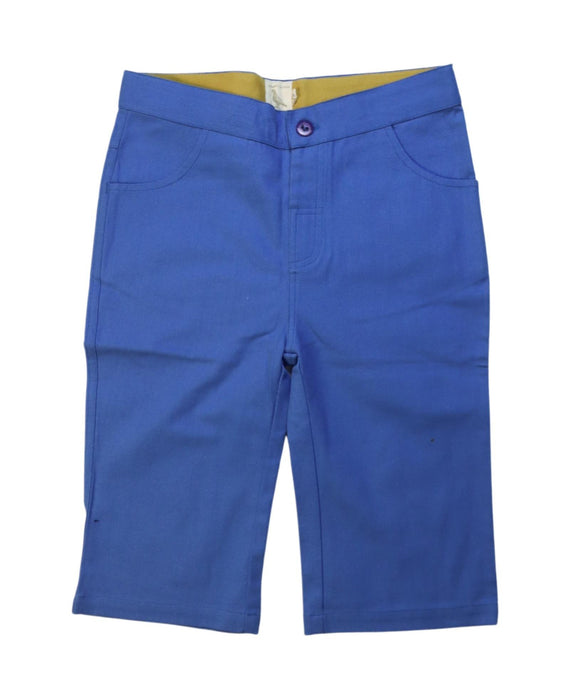 A Blue Shorts from Pigeon in size 6T for boy. (Front View)