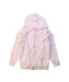 A Pink Lightweight Jackets from Seed in size 5T for girl. (Front View)