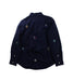 A Blue Long Sleeve Shirts from Ralph Lauren in size 8Y for boy. (Back View)