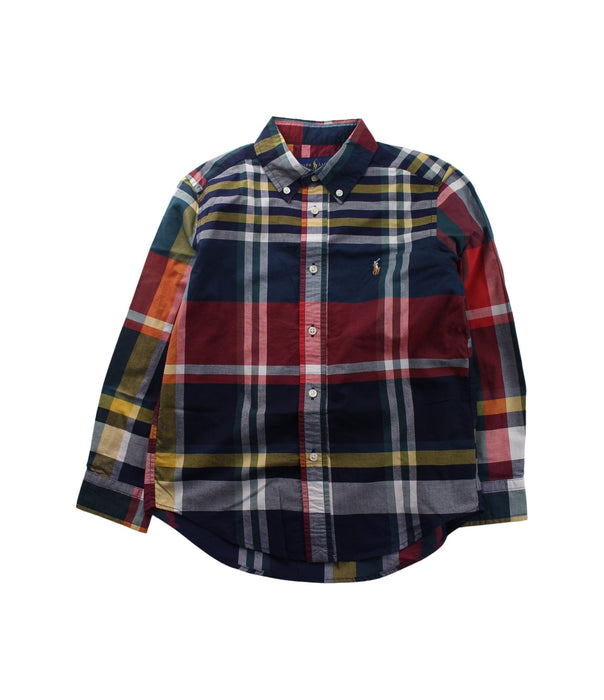 A Multicolour Long Sleeve Shirts from Ralph Lauren in size 6T for boy. (Front View)