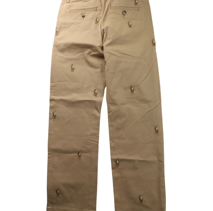 A Beige Casual Pants from Polo Ralph Lauren in size 8Y for boy. (Back View)