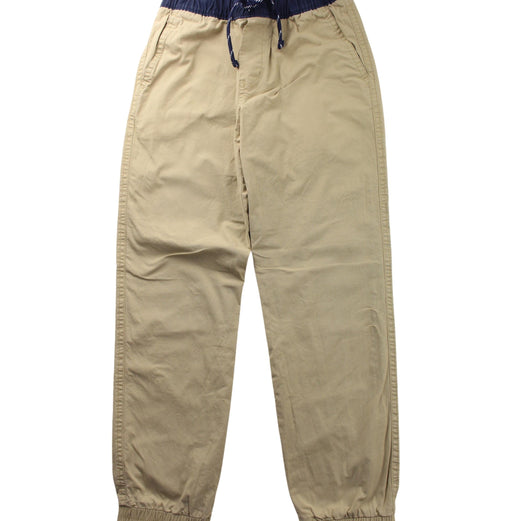 A Beige Casual Pants from Polo Ralph Lauren in size 8Y for boy. (Front View)