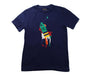 A Blue Short Sleeve T Shirts from Polo Ralph Lauren in size 8Y for boy. (Front View)