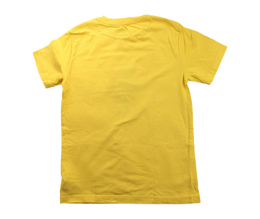 A Yellow Short Sleeve T Shirts from Polo Ralph Lauren in size 8Y for boy. (Back View)