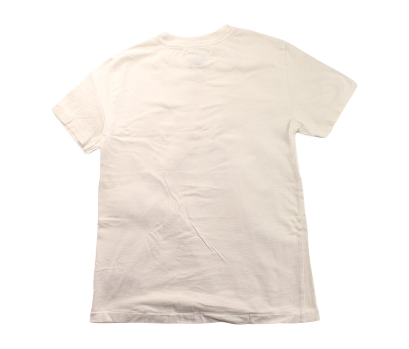 A White Short Sleeve T Shirts from Polo Ralph Lauren in size 8Y for boy. (Back View)