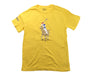 A Yellow Short Sleeve T Shirts from Polo Ralph Lauren in size 8Y for boy. (Front View)