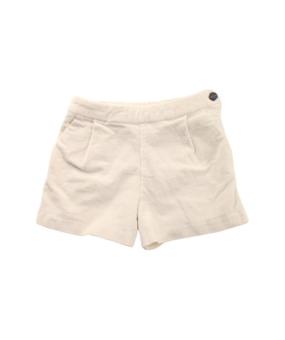 A White Shorts from Jacadi in size 3T for girl. (Front View)