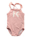 A Pink Swimsuits from Kenzo in size 6-12M for girl. (Front View)