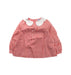 A Red Long Sleeve Tops from Jacadi in size 3T for girl. (Front View)