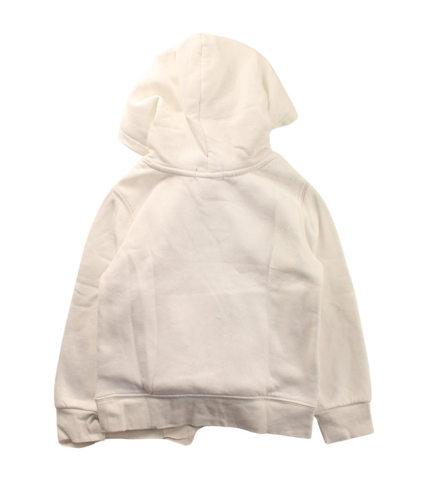 A White Hooded Sweatshirts from Polo Ralph Lauren in size 4T for boy. (Back View)