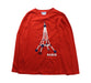 A Red Long Sleeve T Shirts from Jacadi in size 10Y for girl. (Front View)