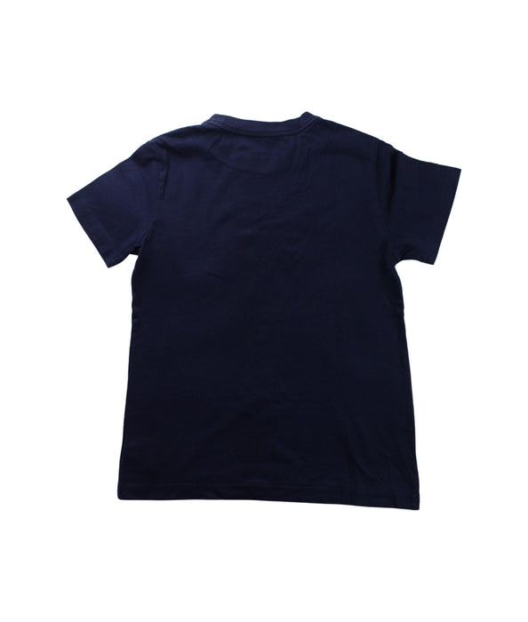 A Blue Short Sleeve T Shirts from Polo Ralph Lauren in size 7Y for boy. (Back View)