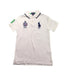 A White Short Sleeve Polos from Polo Ralph Lauren in size 7Y for boy. (Front View)