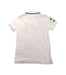 A White Short Sleeve Polos from Polo Ralph Lauren in size 7Y for boy. (Back View)