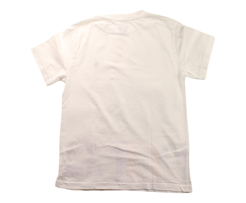 A White Short Sleeve T Shirts from Polo Ralph Lauren in size 8Y for boy. (Back View)