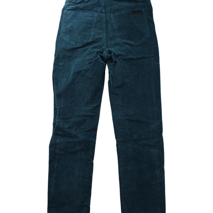 A Teal Casual Pants from Jacadi in size 10Y for boy. (Back View)