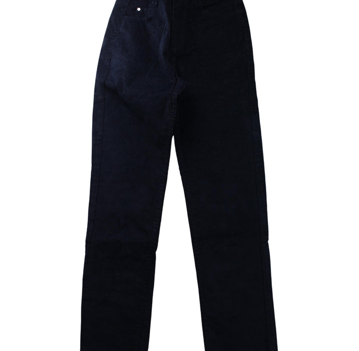 A Blue Casual Pants from Jacadi in size 10Y for boy. (Front View)