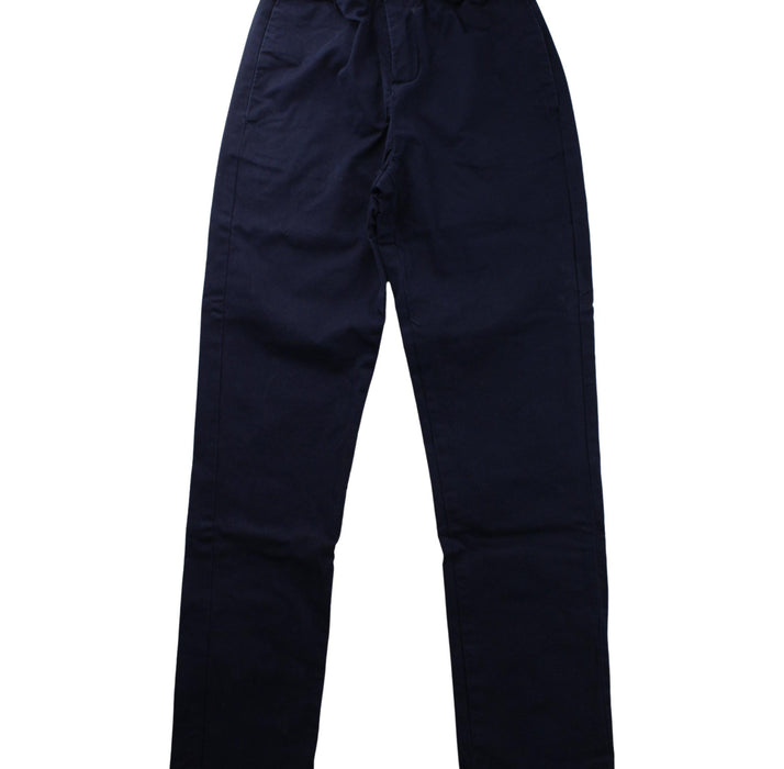 A Blue Casual Pants from Jacadi in size 10Y for girl. (Front View)