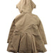 A Beige Coats from Jacadi in size 4T for girl. (Back View)