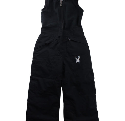 A Black Ski Pants & Salopettes from Spyder in size 4T for girl. (Front View)