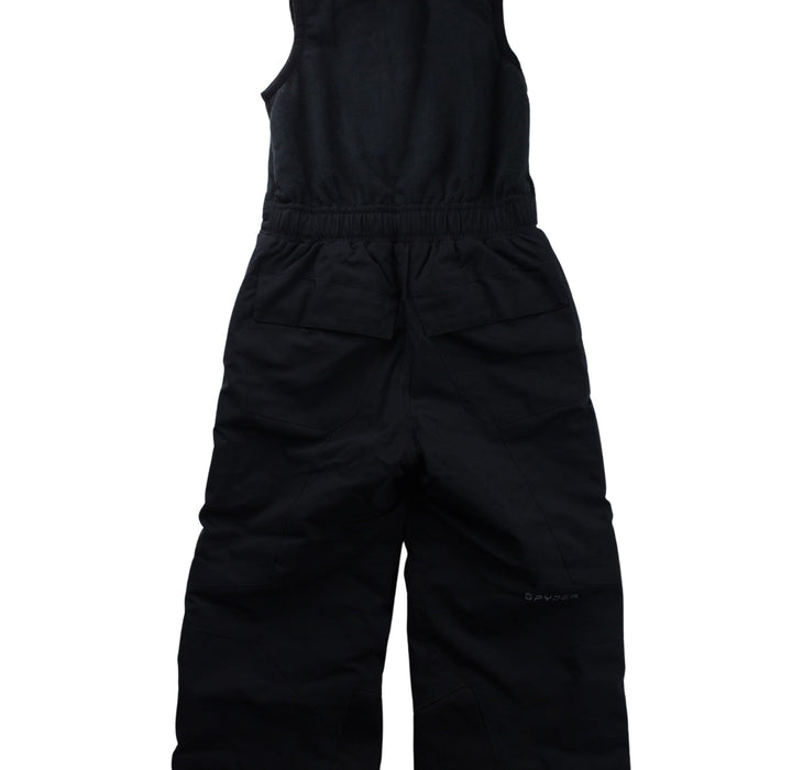 A Black Ski Pants & Salopettes from Spyder in size 4T for girl. (Back View)