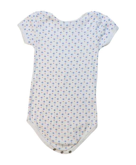 A Multicolour Short Sleeve Bodysuits from Petit Bateau in size 18-24M for neutral. (Back View)