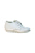 A White Sneakers from Footmates in size 18-24M for neutral. (Front View)