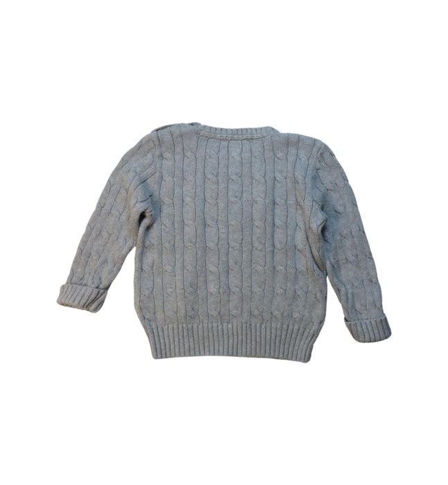 A Grey Knit Sweaters from Ralph Lauren in size 18-24M for boy. (Back View)
