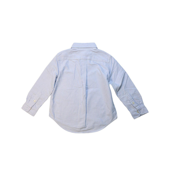 A Blue Long Sleeve Shirts from Ralph Lauren in size 3T for boy. (Back View)