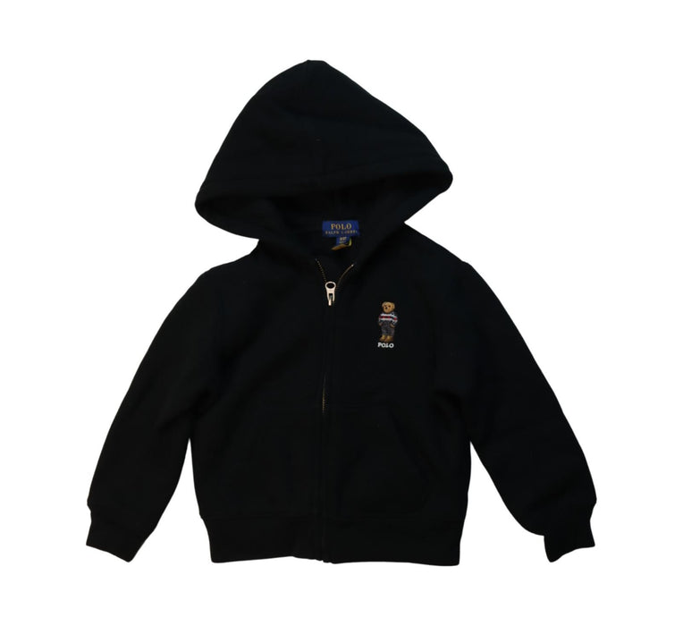 A Black Lightweight Jackets from Polo Ralph Lauren in size 3T for boy. (Front View)