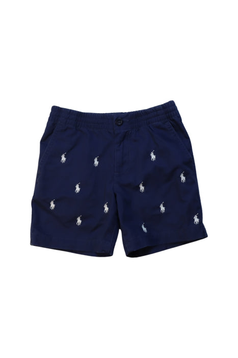 A Navy Shorts from Polo Ralph Lauren in size 3T for boy. (Front View)