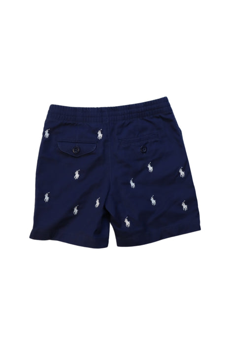 A Navy Shorts from Polo Ralph Lauren in size 3T for boy. (Back View)