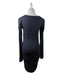 A Navy Long Sleeve Dresses from Isabella Oliver in size S for maternity. (Back View)