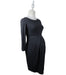 A Grey Long Sleeve Dresses from Isabella Oliver in size S for maternity. (Front View)