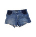 A Blue Shorts from Joe's Jeans in size S for maternity. (Front View)