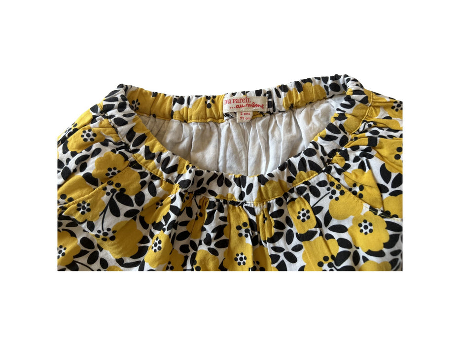 A Yellow Short Skirts from Du Pareil au même in size 2T for girl. (Back View)