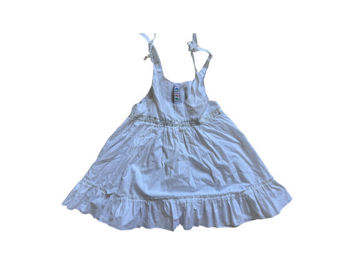 A White Sleeveless Dresses from Jellyfish in size 3-6M for girl. (Front View)