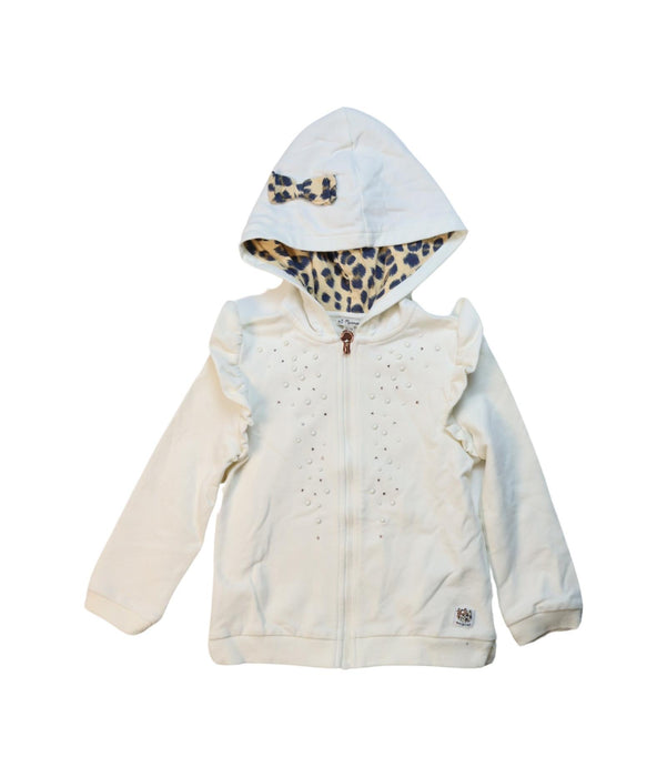 A White Lightweight Jackets from Original Marines in size 18-24M for girl. (Front View)