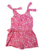 A Multicolour Sleeveless Rompers from DKNY in size 4T for girl. (Back View)