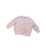 A Pink Cardigans from Nicholas & Bears in size 6-12M for girl. (Front View)