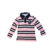 A Multicolour Long Sleeve Polos from Marco & Mari in size 3T for girl. (Front View)